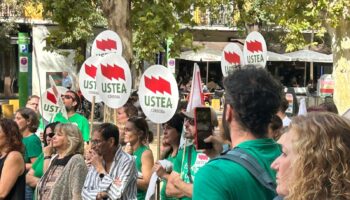 USTEA muestra un recorte del 30% en las plazas docentes de SIPRI y acusa a la junta de desmantelar la educación pública