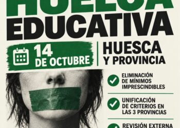 CGT Huesca muestra su preocupación por las declaraciones del Director Provincial de Educación sobre la Inspección y el expediente a un delegado sindical