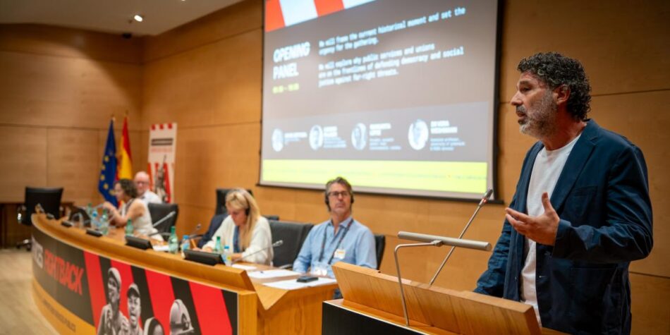 Palazzo, secretario general de FSC-CCOO: “Hay que reforzar la confianza en la democracia mediante la mejora de los servicios y las políticas públicas”
