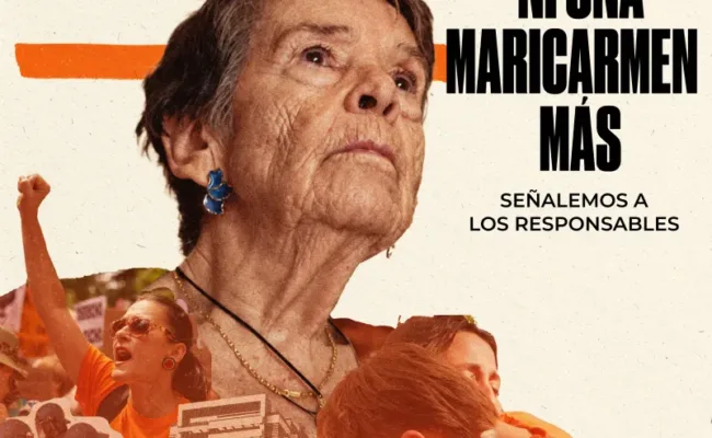El Sindicato de Inquilinas de Madrid convoca una manifestación mañana sábado 26 de septiembre bajo el lema «Ni una Maricarmen más, señalemos a los responsables»
