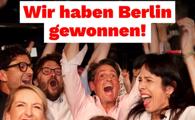 Die Linke gana Berlín con una apuesta decidida por el derecho a la vivienda y un respaldo abrumador entre los jóvenes
