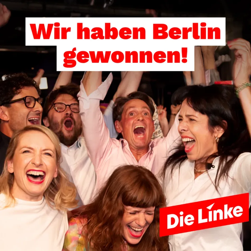Die Linke gana Berlín con una apuesta decidida por el derecho a la vivienda y un respaldo abrumador entre los jóvenes