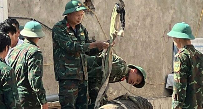 Desactivan bomba remanente de agresión de EEUU en Haiphong, Vietnam