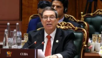 Canciller de Cuba denunció escalada de bloqueo estadounidense en cumbre BRICS