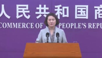 China insta a Estados Unidos a revocar las sanciones unilaterales