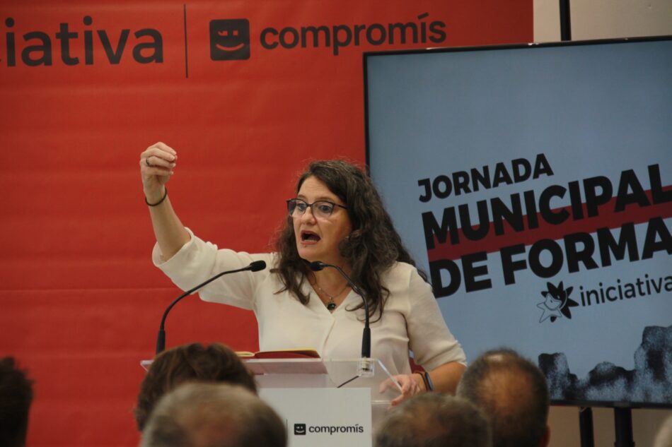 Mónica Oltra: «Tenemos más capacidad de gobierno el que bipartidismo»