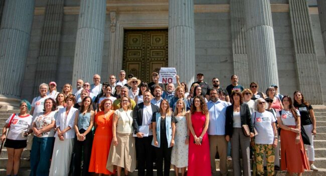 Registrada en el Congreso la Proposición de Ley que recoge el testigo de la ILP ‘No es mi cultura’ para retirar la protección cultural a la tauromaquia