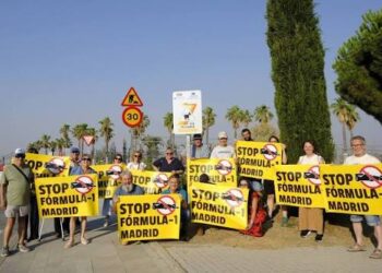 Lanzan una campaña de recaudación para hacer frente a los gastos judiciales contra el circuito urbano de Fórmula 1 de Madrid