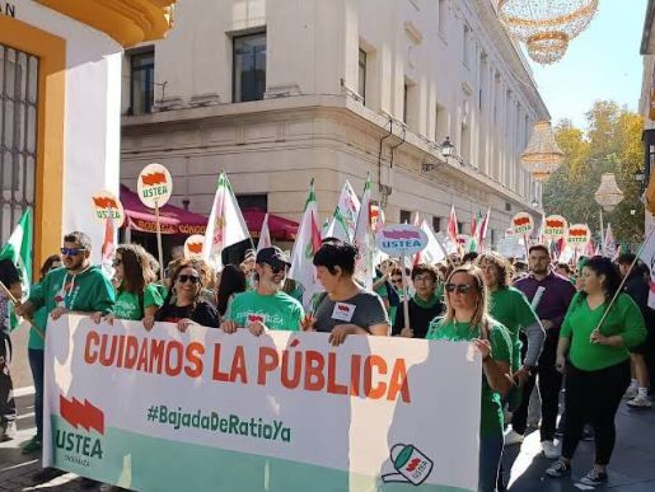 USTEA califica de insuficiente el Decreto de Desburocratización y exige más plantillas, menos ratios y reducción de la carga lectiva