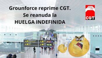 CGT denuncia despido representantes del comité de huelga y de prevención de Groundforce Barcelona