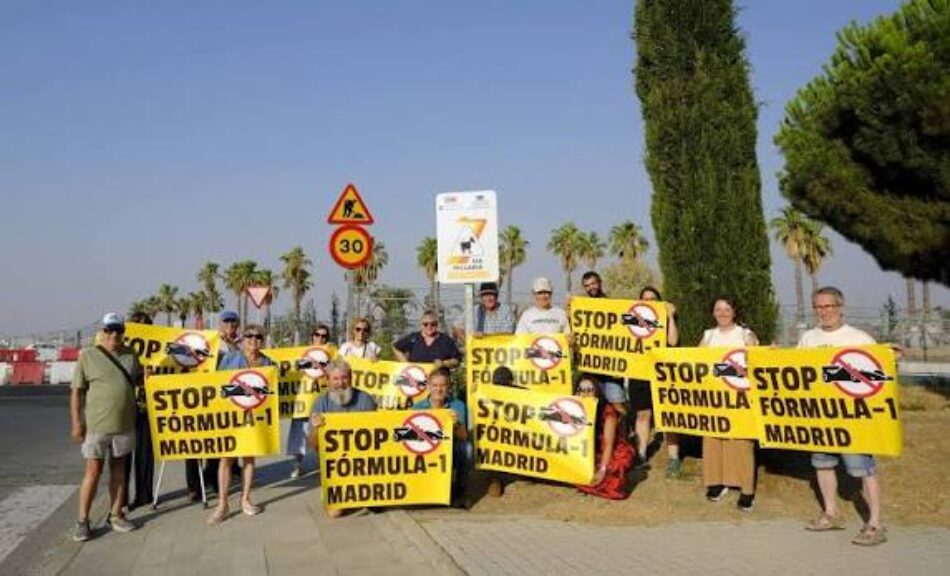 Lanzan una campaña de recaudación para hacer frente a los gastos judiciales contra el circuito urbano de Fórmula 1 de Madrid