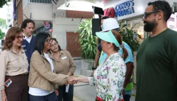 Delcy Rodríguez supervisa labores del Plan Venezuela Renace en Chacao y Altamira