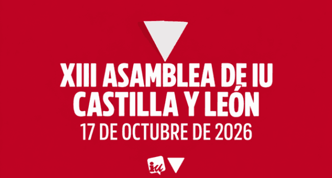 IU Castilla y León inicia el proceso hacia su XIII Asamblea