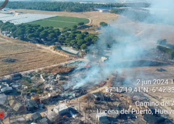 La Plataforma Huelva contra el Racismo se posiciona ante el incendio del asentamiento que provocó una víctima mortal en Lucena