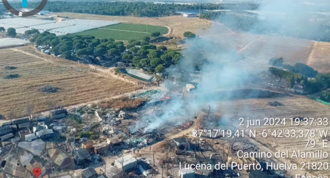 La Plataforma Huelva contra el Racismo se posiciona ante el incendio del asentamiento que provocó una víctima mortal en Lucena