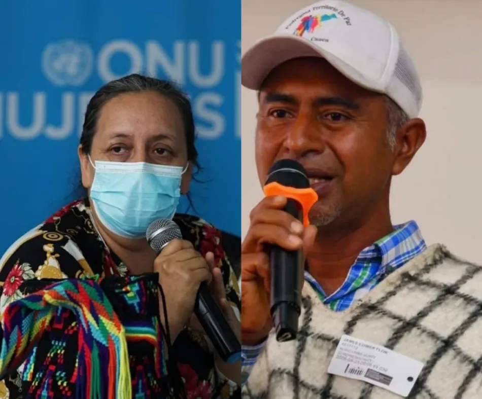 Condenan asesinato de líderes indígenas colombianos María Palechor y James Flor