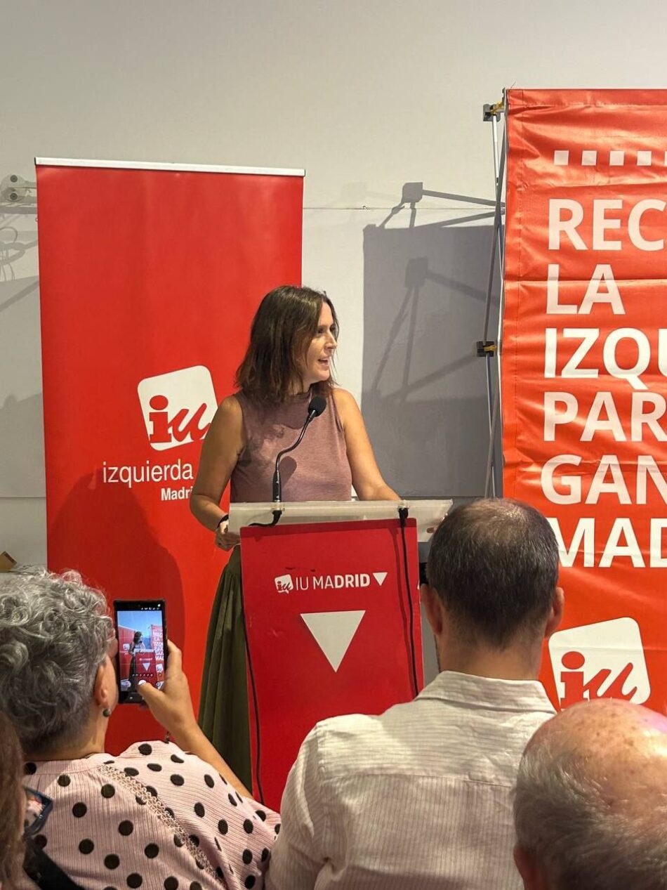IU Madrid encara el nuevo curso político y prepara el camino hacia 2027: «Izquierda Unida va a estar»