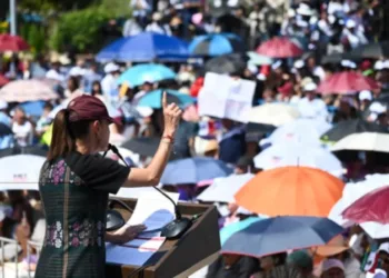 Sheinbaum ratifica principios de justicia, libertad y soberanía: «Injerencia extranjera genera violencia»