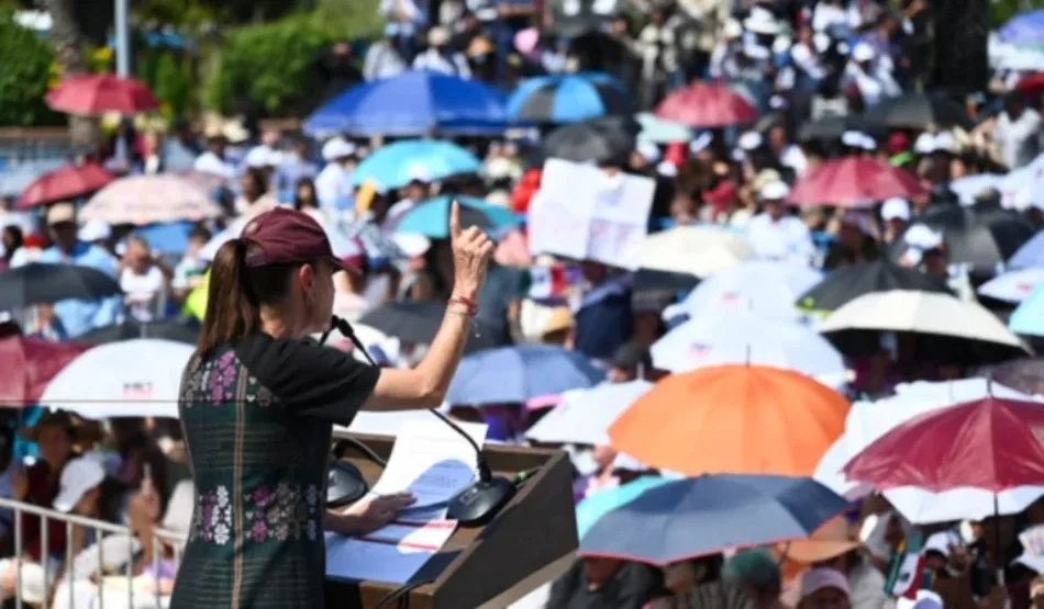 Sheinbaum ratifica principios de justicia, libertad y soberanía: «Injerencia extranjera genera violencia»