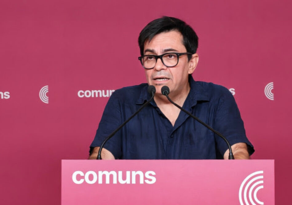 Pisarello: “El millor antídot contra la ultradreta són polítiques valentes contra l’especulació, no quedar-se en el màrqueting”