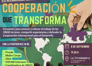 La Enredadera de Jerez inicia el curso con la jornada ‘Cooperación que transforma’ sobre cooperación internacional