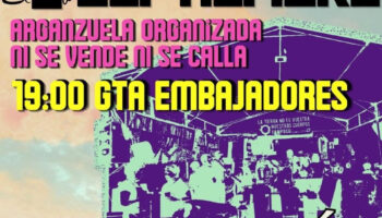 El tejido vecinal de Arganzuela se manifiesta de nuevo en defensa de su ciudadanía y contra la intolerable censura impuesta en las Fiestas de la Melonera