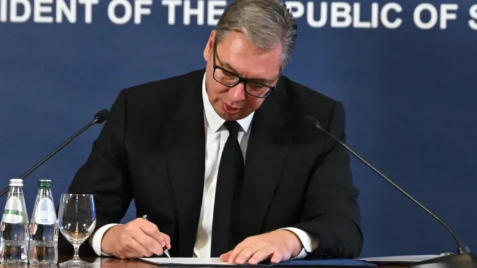 Vuciv renuncia a Presidencia de Serbia y podrá presentarse para primer ministro en comicios anticipados
