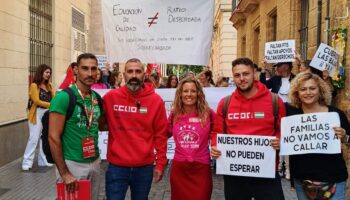 CCOO denuncia la falta de personal de apoyo para 24 escolares del CEIP Bahía de Barbate