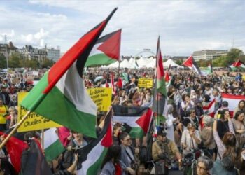 Ginebra se moviliza por Palestina y exige el fin de la agresión israelí