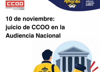 Juicio de CCOO Correos en la Audiencia Nacional
