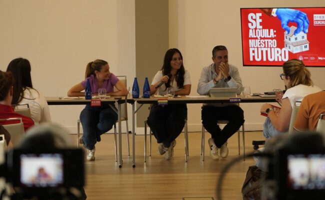 La juventud sindicalista se organiza para ganar el conflicto de la vivienda
