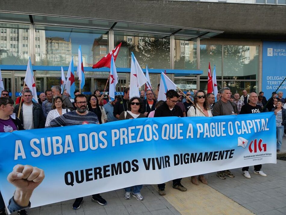 A CIG quenta motores cara a folga xeral con asembleas de persoas delegadas e mobilizacións nos edificios da Xunta