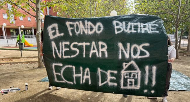 Los vecinos de Ronda Gloria Fuertes 2, en Rivas-Vaciamadrid, se organizan contra fondo inmobiliario Nestar para evitar ser expulsados de sus hogares