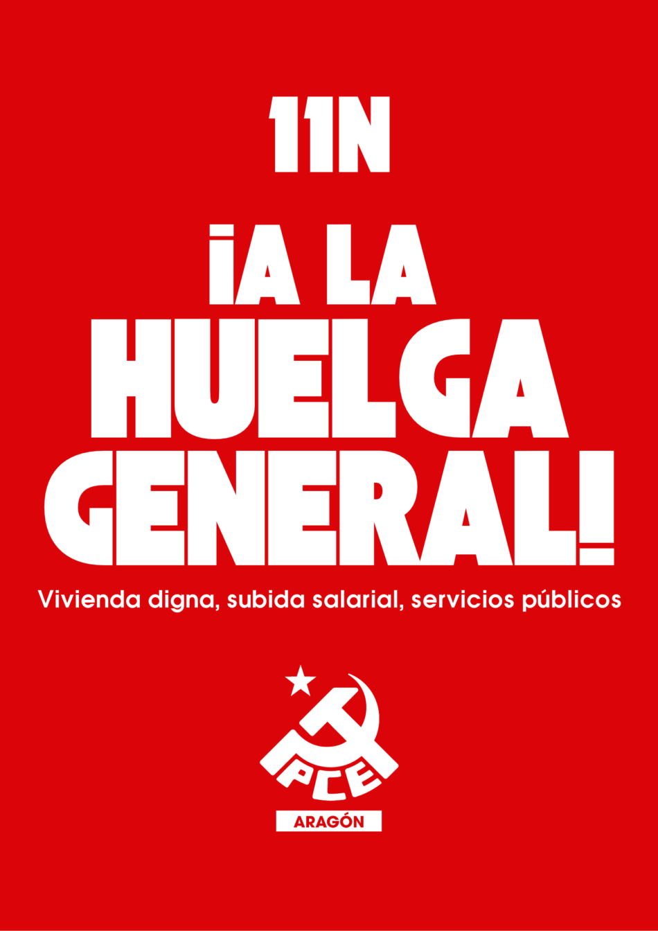 ¡A la huelga!