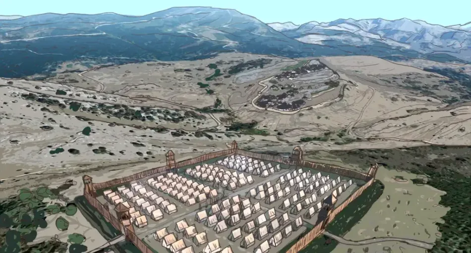 Arqueólogos de la Universidad de León confirman la existencia de un campamento romano que sitió el último bastión astur de La Ercina