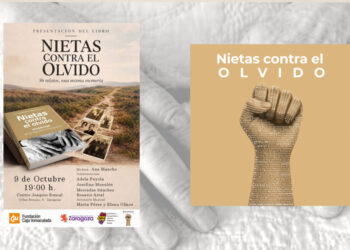 Presentación del libro coral  «Nietas contra el olvido»: 56 relatos en primera persona para romper el silencio de la represión franquista