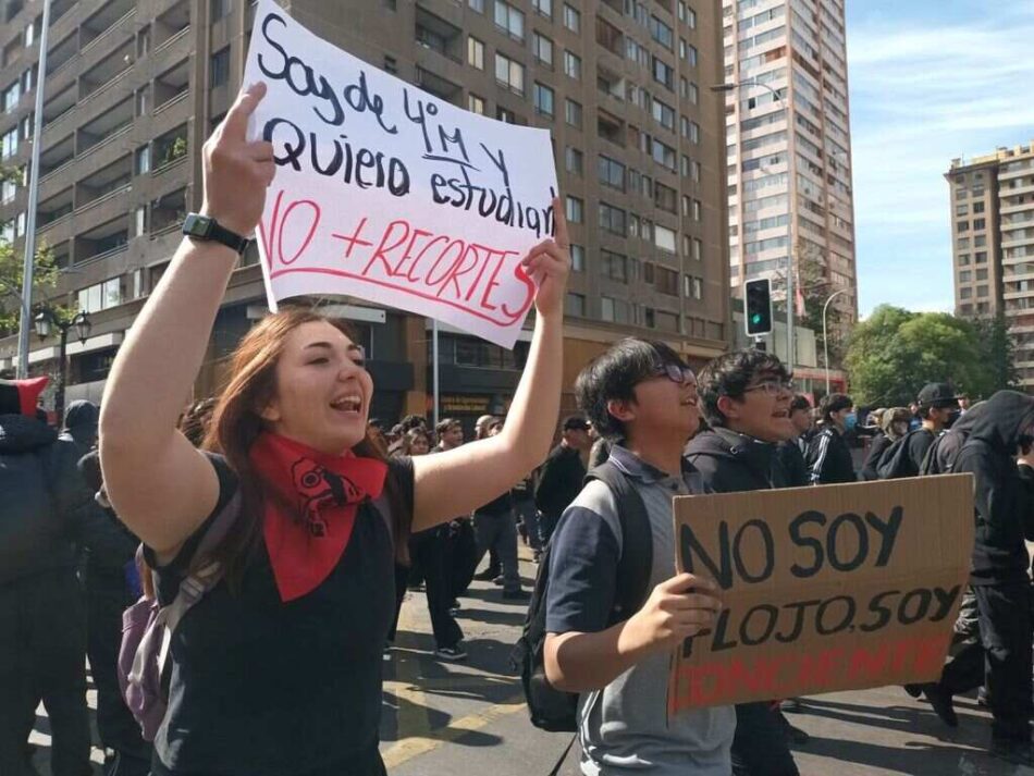 Semana de protestas en Chile contra recortes en salud y educación
