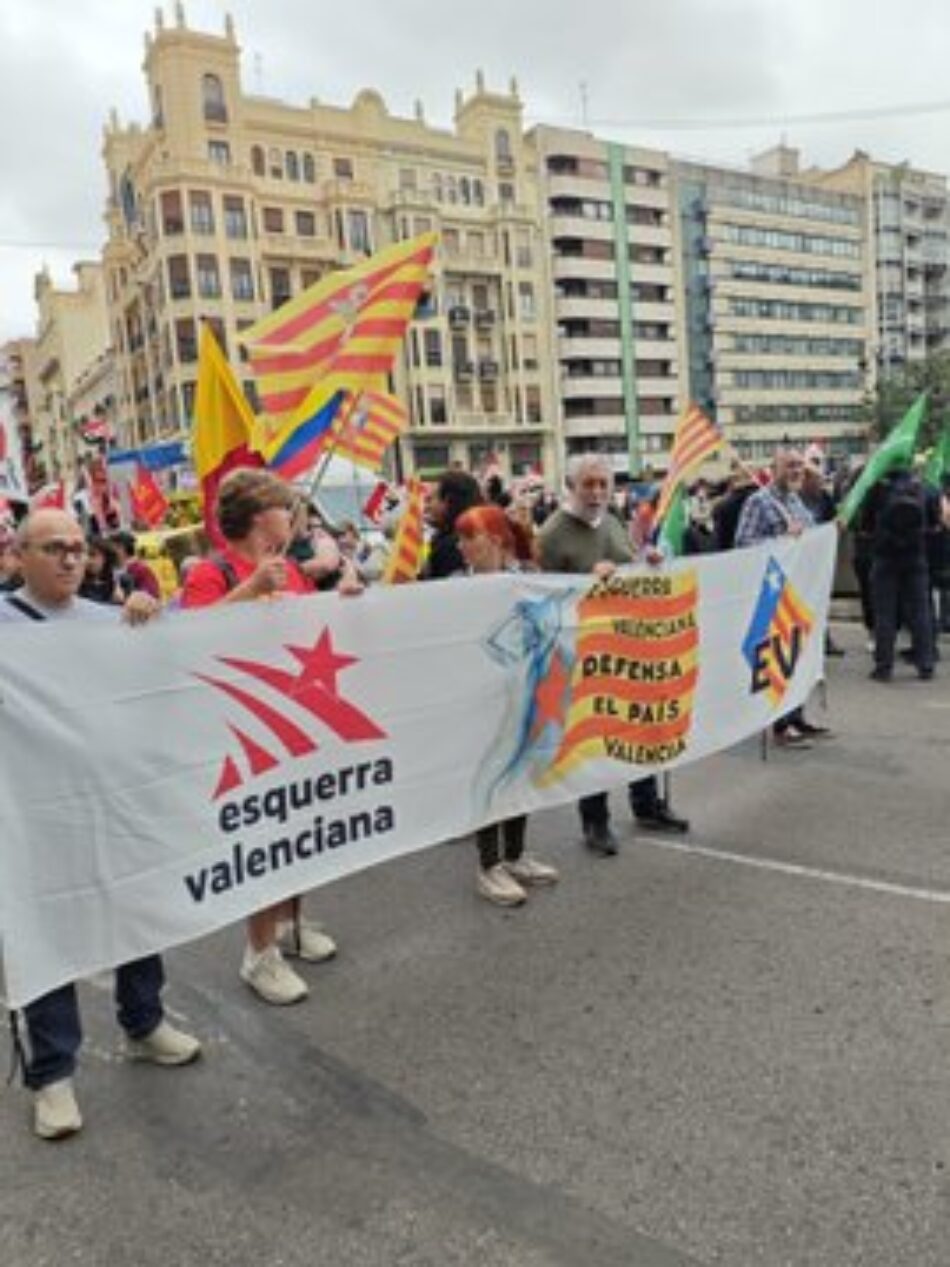 Esquerra Valenciana reivindica su plena presencia en el ámbito político y se desvincula de las formaciones que la presentan como un partido del pasado