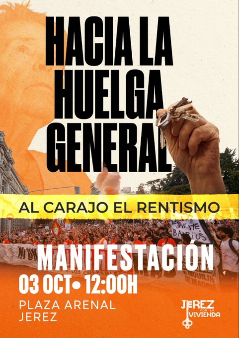 Jerez por la Vivienda intensifica la ofensiva social y convoca una gran manifestación este sábado 3 de octubre