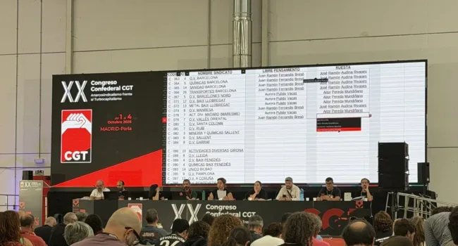La CGT llama a la huelga general por la vivienda y contra el encarecimiento de la vida durante el cierre del XX Congreso Confederal, que renueva el liderazgo de Miguel Fadrique en un contexto de adelanto electoral