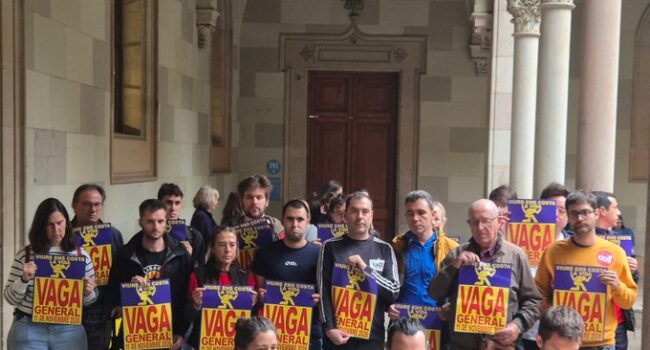 La manifestación central del 11N en Barcelona saldrá a las 17.30 h de los Jardinets de Gràcia, y una nueva herramienta digital, Toka, permitirá organizar la huelga general cerca de casa