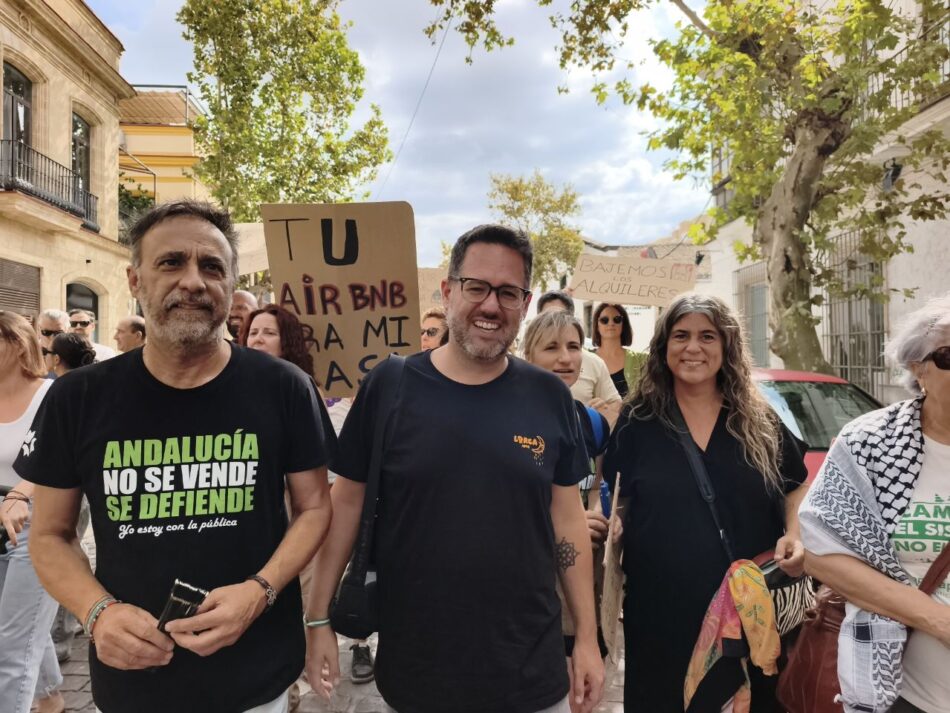 Adelante Andalucía sitúa la huelga general como la única salida ante el secuestro inmobiliario de las instituciones