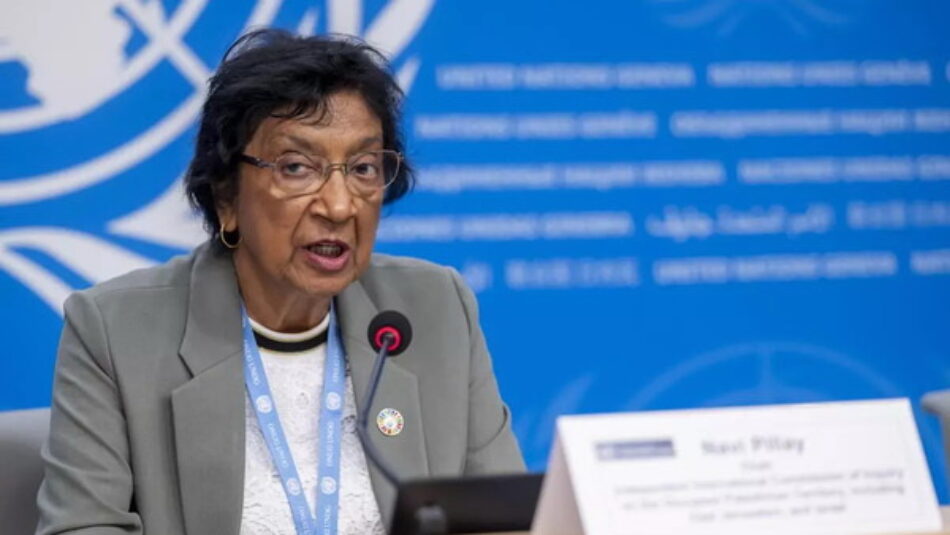 Navi Pillay, jurista y expresidenta del grupo de expertos de la ONU que acusó a Israel de genocidio, premio Nobel de la Paz 2026