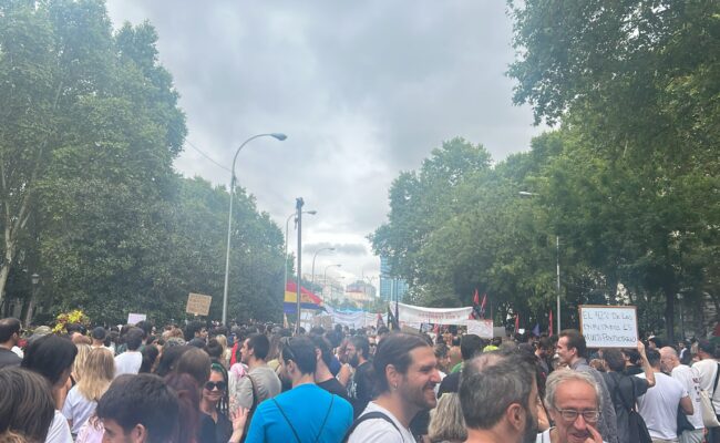 El Sindicato de Inquilinas cifra en 500.000 los asistentes a la marcha de Madrid y advierte: «Ahora sí empieza la legislatura de la vivienda»