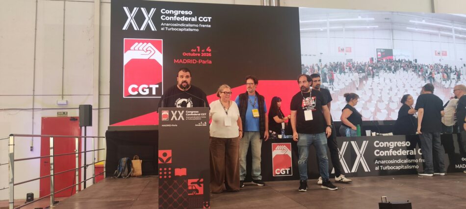 CGT concluye su XX Congreso con la huelga general por la vivienda como horizonte inmediato de acción