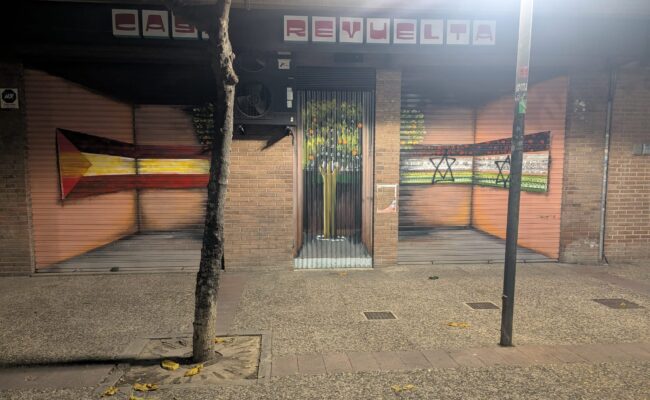 Vandalizan la obra del muralista palestino Taqi Spateen en el barrio de El Carmen (Murcia)