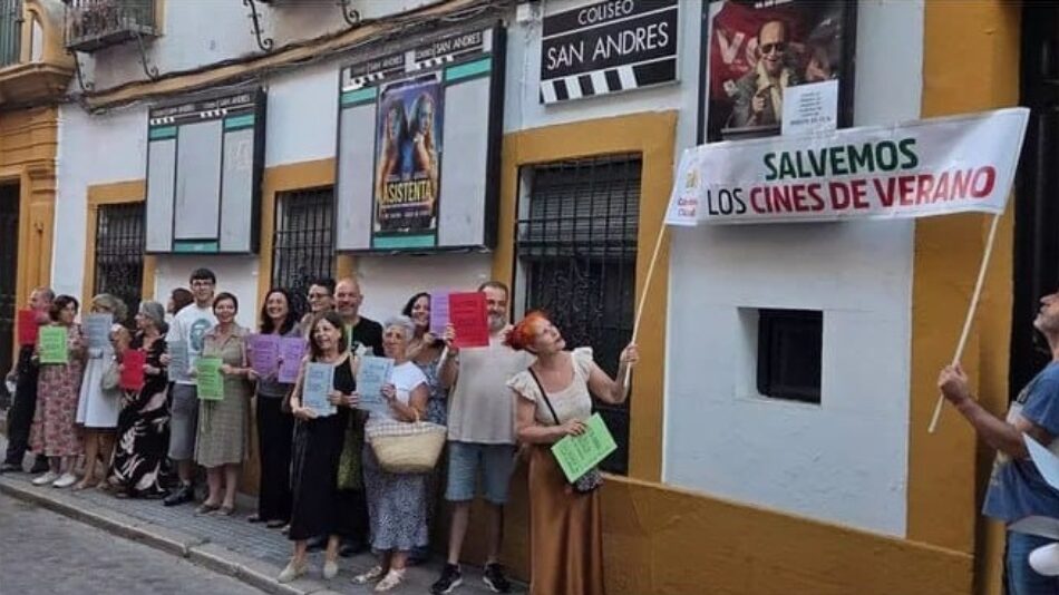 IU Córdoba destaca que la movilización ciudadana haya logrado salvar los cines de verano y reclama que vuelvan a abrir en 2027