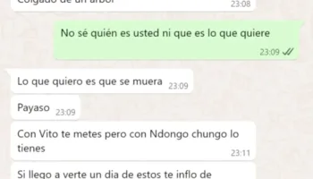La jueza procesa por delito continuado de amenazas al fan de Vito Quiles que hostigó durante semanas a Rubén Sánchez a través de WhatsApp