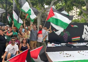 Acampada por Palestina La Rioja y la asociación Amistad con Palestina La Rioja: «Qué entiende Conrado Escobar por la confraternización entre Belén y Logroño»