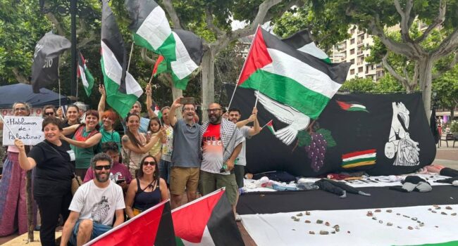 Acampada por Palestina La Rioja y la asociación Amistad con Palestina La Rioja: «Qué entiende Conrado Escobar por la confraternización entre Belén y Logroño»